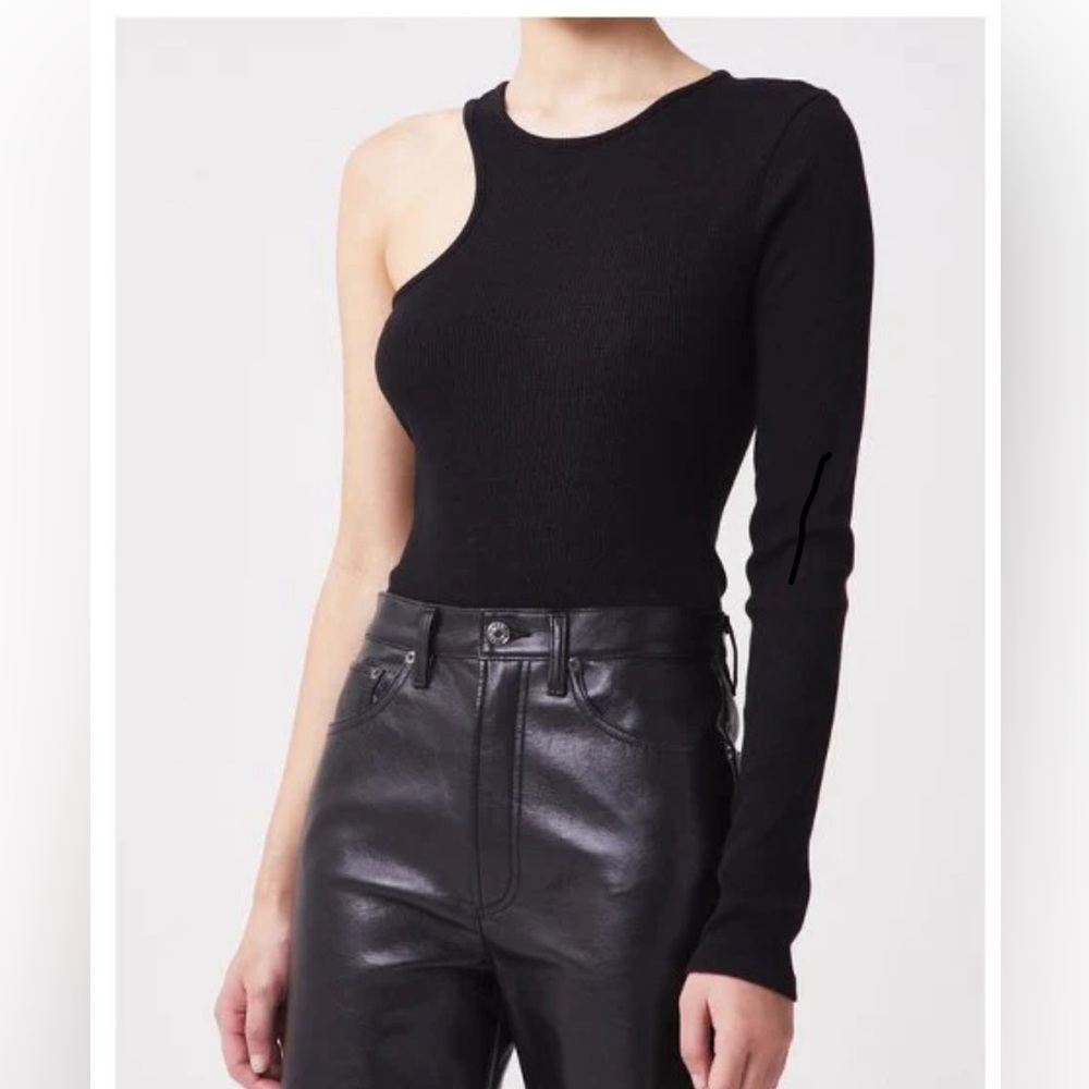 AGolde one shoulder bodysuit Size S